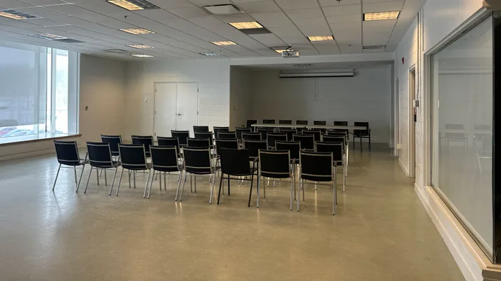 MacBain Community Centre Coronation Room. Rental setup and included equipment depend on the booking.