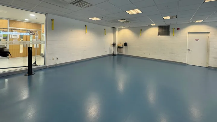 MacBain Community Centre multipurpose room F. Rental setup and included equipment depend on the booking.