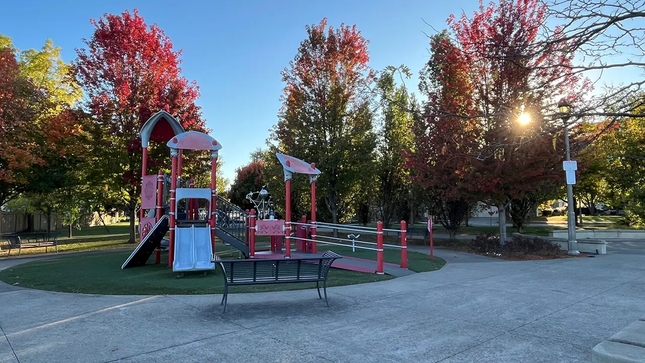Ground-level view of Rosberg Family Park